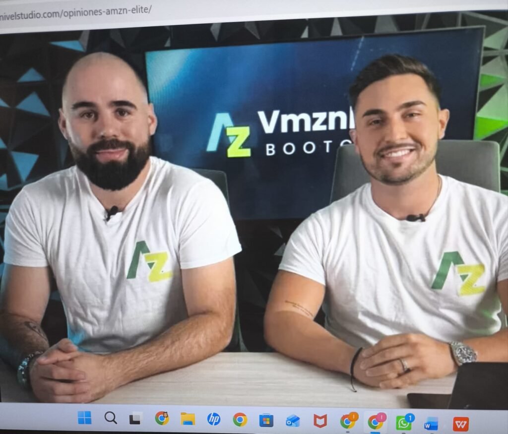 Gaizka Pérez y Víctor Cots, fundadores de Amazon Elite